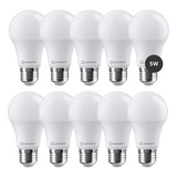 Lampara Foco Led Ledvance 5w E27 Luz Fría - Pack X10 Color De La Luz Blanco Frío