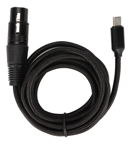 Cable De Micrófono Tipo C Usb A Xlr Hembra Capaz De Poco Rui