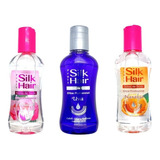 3 Pack Silica Gotas De Seda Profesional Silk Hair 120 Ml C/u