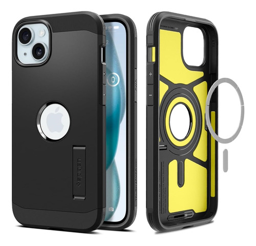 Funda Spigen Tough Armor Magfit Para iPhone 15 Pro Plus Max