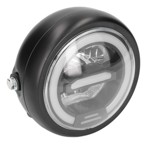 Faro De Motocicleta Redondo Led Dc12v Impermeable De 6.5 Pul