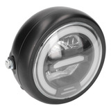 Faro De Motocicleta Redondo Led Dc12v Impermeable De 6.5 Pul