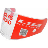 Ls2 Breaker Helmets Visor Modelo Ff390 Anti-scratch Reemplaz