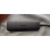 Ugreen Hub Slim Usb Tipo-c 3.0 5 Porta 50209 Hdmi 4k Macbook