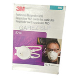Respirador Para Particulas N95 3m 8214 (caja Con 10 Pz)