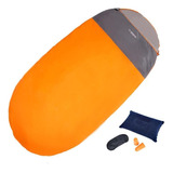 Single Sleeping Bag Compatible With 1.3 Kg Orange 1