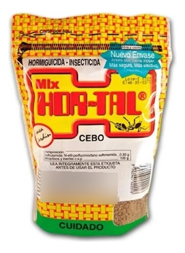 Hortal Mix Cebo Veneno Hormigas X 500 Gr