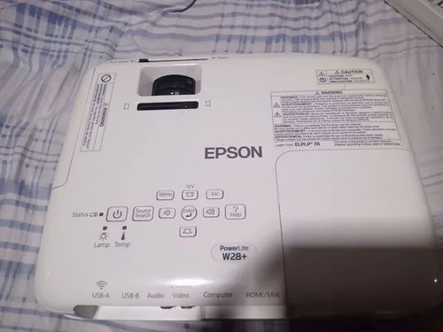 Projetor Epson Hd Nativo 1280x800 Widescreen, Wireless.