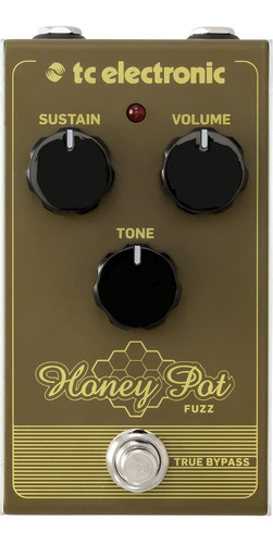 Tc Electronic Honey Pot Fuzz Pedal Efecto Para Guitarra