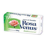 Jabón De Tocador Rosa Venus Antibacterial 150 Gr