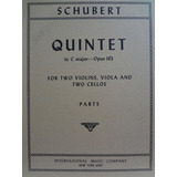Partitura 2 Violinos Viola  2 Cellos Quintet Op 163 Schubert