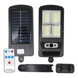 Lampara Solar 98 Leds Completa Con Control Remoto Suburbana 