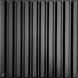 5m2 - 20 Pzas Panel Muro Decorativo Negro 3d Envió Gratis 