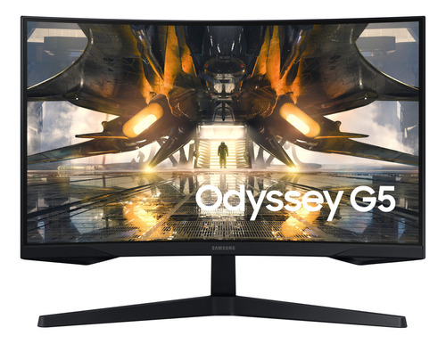 Monitor Samsung Gamer Odyssey G5 27 , Qhd, 165 Hz Color Black