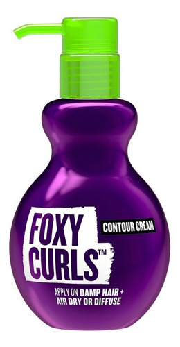 Crema Para Peinar Foxy Curls 200ml Tigi Rulos Anti Frizz