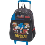 Mochila Com Rodinha Sonic Go Fast Pacific - 989f01