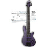 Plano Para Luthier Schecter C-5 Gt Bass 2022 (a Escala Real)