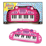 Juliana Teclado  Musical De Juguete C/ Luces Y Sonidos 