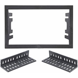 Frente 2 Din Universal Para Mercedes Benz 300ce 1988 - 1993 