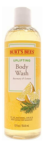 Uplifting Lemon And Rosemary Body Wash By Burts Bees For