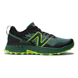 Zapatillas New Balance Fresh Foam X Hierro V7 Color Verde/negro - Adulto 42 Ar