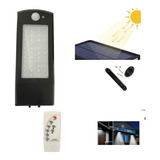 Lámpara Led 20w Solar Sensor De Movimiento Exteriores 2 Pzs