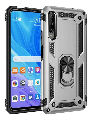 Funda Huawei Uso Rudo Anillo Metalico Anti Golpes Y9s P30