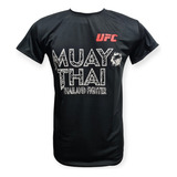 Camisa Muay Thai Modelo Ufc 2024 Dry Fit Long Oversized Bjj