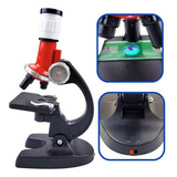 Kit Microscópio Infantil - Brinquedo Suporte Celular 1200x