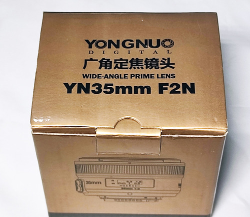Lente Fijo Yongnuo 35mm F/2.0 Para Nikon
