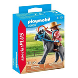 Playmobil Jinete Del Oeste Con Caballo Special Plus 70602 Ed