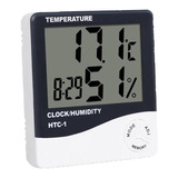 Reloj Despertador Termometro Digital Temperatura Humedad