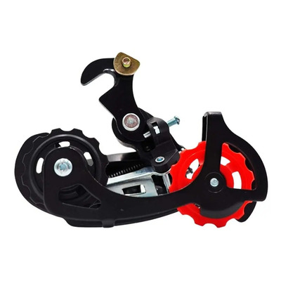 Cambio Desviador Bicicleta Trasero Largo Con Patas Color Negro | Envío gratis