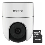 Ezviz Camara Ptz H8c-plus-256 Pt Wifi 2 Mp Cobertura 360° Con Detección Humana Y Seguimiento Inteligente Ideal Para Uso Exterior Colores En Oscuridad Micro Sd De 256gb Audio De Bidireccional Cs-h8c