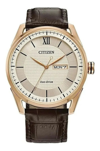 Reloj Citizen Classic Ivory Aw008201a Original Para Hombre