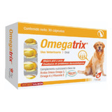 Omegatrix Suplemento Nutricional P/perro 30 Caps Omegas 3y6