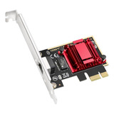 Tarjeta De Red Cudy Pe25 Pci-e 2.5 Gbps Con Low Profile