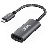 Adaptador Anker Usb-c A Hdmi 4k 60hz Para Laptops Negro