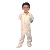 Traje Conjunto De Manta O Guayabera Talla 12