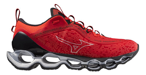 Tênis Mizuno Wave Prophecy 13 Masculino- Vermelho