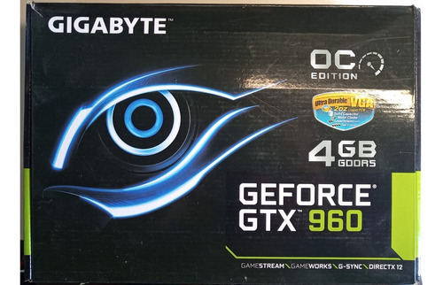 Placa De Video Nvidia Geforce Gtx 960 4gb Gigabyte