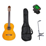 Paquete Guitarra Electroacustica Yamaha Cx40 Accesorios Msi