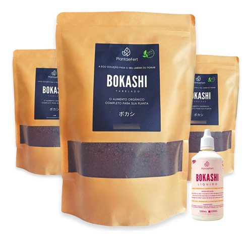 Fertilizante Grow Bokashi 3 Kg Certifiado Ecocert Envio 24hr