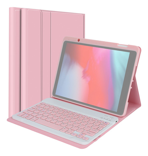 Capa Protetora De Couro Para Tablet Keyboard 9 Pro Pu