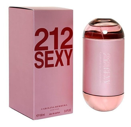 Perfume 212 Sexy Carolina Herrera 100ml Edp + Brinde
