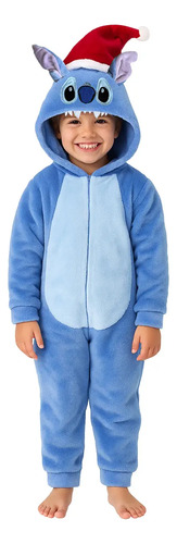 Mameluco Disney Niña Con Gorro Bordado Stitch