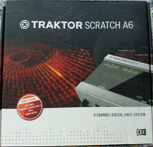 Traktor A6 --vinilo Para Control De Arañazos Traktor