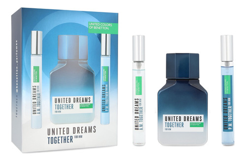 Set Benetton United Dreams Together For Him 3pzs - Caballero