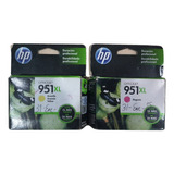 Duo De Cartuchos Hp 951xl Magenta Y Amarillo