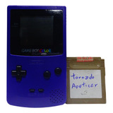 Console Game Boy Color Gbc Nintendo Roxo Usado Funciona Original Olhar Descrição